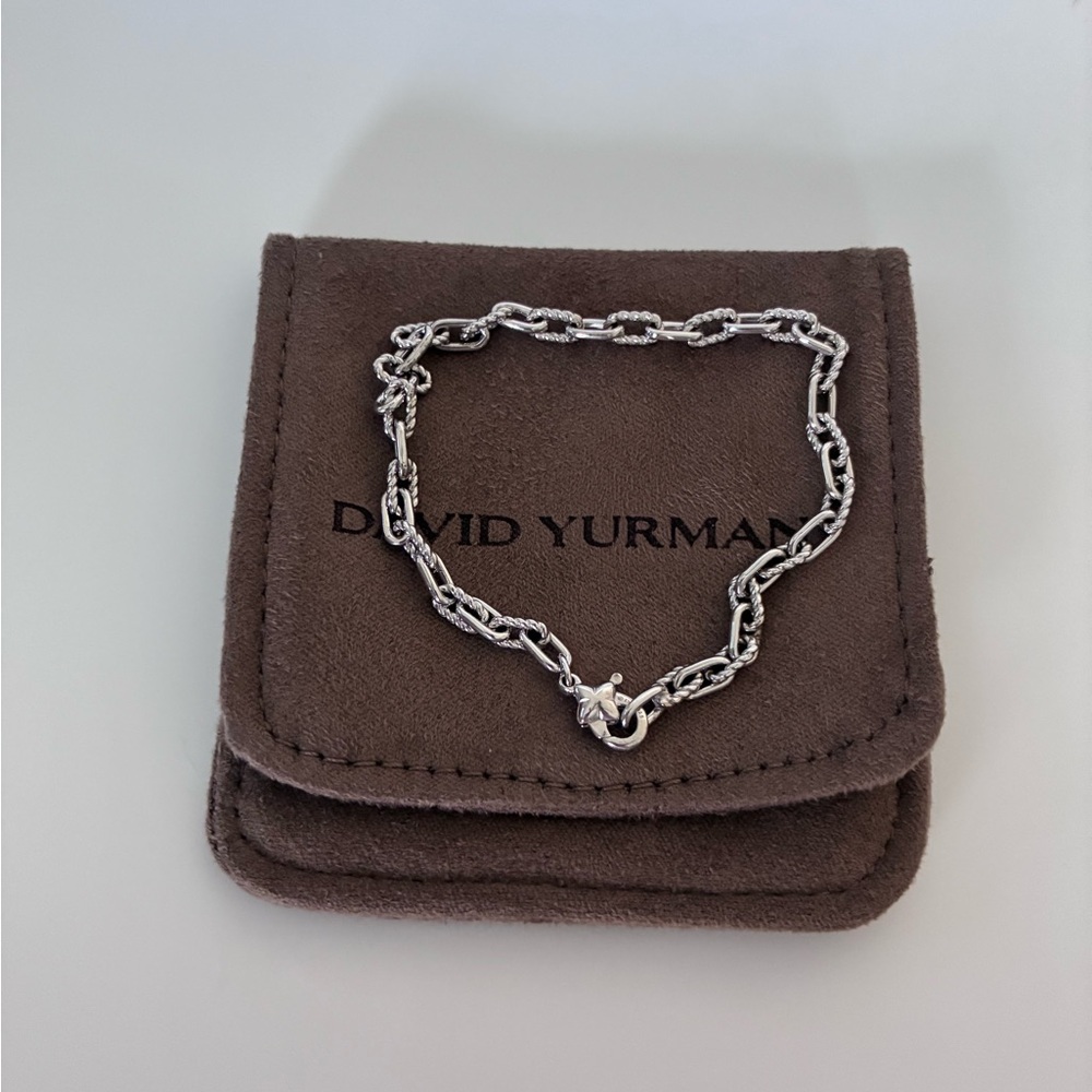 David Yurman Madison Silver Chain Bracelet 3mm